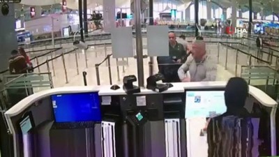 pasaport kontrolu -  Nissan eski CEO'sunun kaçışına ilişkin yeni görüntüler  Videosu