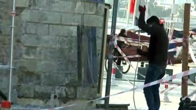  30 metrelik minarenin tepesinde ölüm yolculuğu 