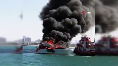 sivil savunma -  - Dubai'de Bir Yat Alev Alev Yandı
- 3 Kişi Kurtarıldı Videosu