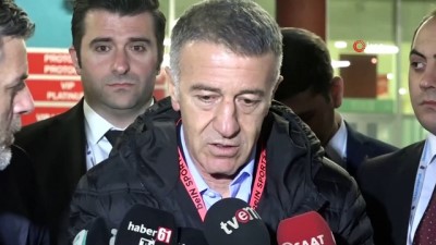 la paz - Trabzonspor Kulübü Başkanı Ahmet Ağaoğlu: 'Son zamanlarda herkes Trabzonspor'un muhasebesini tutmaya başladı'  Videosu