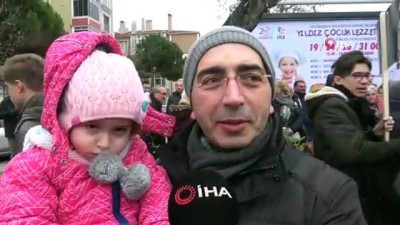  Çevreyolu için uluslararası karayolunu trafiğe kapattılar 