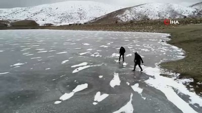  Donan goller yürüyüş parkuruna dönüştü 
