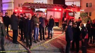  Evde çıkan yangında mahsur kalan şahsı itfaiye ekipleri kurtardı