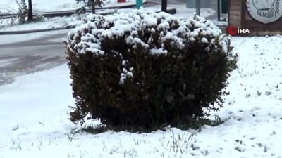 karli hava -  Gaziantep’e yılın ilk karı yağdı  Videosu