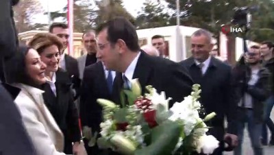  İBB Başkanı İmamoğlu, Başkan Akgün’ü ziyaret etti