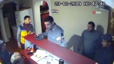 Otel işletmecisi ile eşi tekme tokat dövdüler...O anlar kamerada 