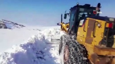 mahsur kaldi -  Siirt'te kardan kapanan köy yolları ulaşıma açıldı, mahsur kalan araçlar kurtarıldı Videosu
