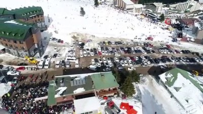 dernek baskani -  Uludağ’da acemi kayakçılara 2 saatte eğitim  Videosu