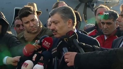  Bakan Koca: 'Toplam 17 hastanın 10 tanesini Türkiye'ye getirmiş olduk'