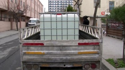  Kaçak içki deposuna düzenlenen baskında yaklaşık 7 ton 'metil alkol' ele geçirildi 