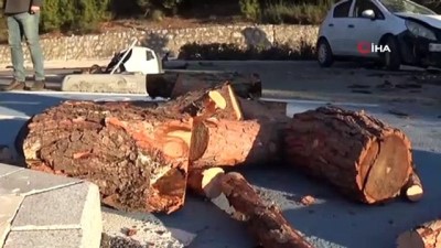  Ters yönden gelen araç kazaya neden oldu: 1 ölü, 1 yaralı 