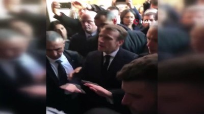  - Fransa Cumhurbaşkanı Macron, İsrail polisi ile tartıştı
- İsrail polisine kızan Macron, onları kiliseden kovdu
