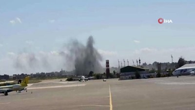  - Hafter Uluslararası Mitiga Havaalanı'na füze ile saldırdı