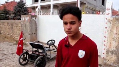 endustri meslek lisesi -  14 Yaşında Kendi Elektrikli Otomobilini Yaptı  Videosu