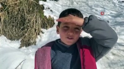 gunesli hava -  Bahçesaraylı çocukların kızak keyfi  Videosu