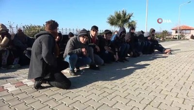  Çanakkale'de 39 mülteci yakalandı 