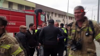  Gemlik'te kömür yangını korkuttu 