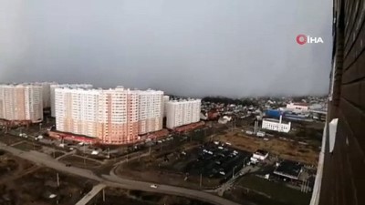 kar firtinasi -  - Rusya'da kar fırtınası görüntülendi  Videosu