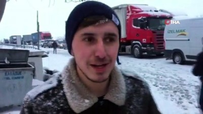 karayollari -  Yoğun kar yağışı sonrası Karabük - Gerede karayolu trafiğe kapandı, kilometrelerce uzun kuyruk oluştu Videosu