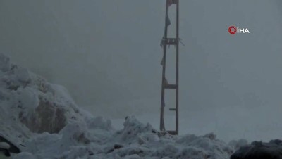 ipekyolu -  Yüksekova’da görüş mesafesi 5 metreye düştü  Videosu