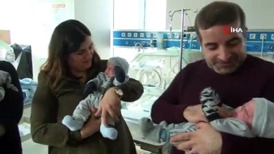  6 yıldır evlat hasreti çeken ailenin dördüz sevinci 