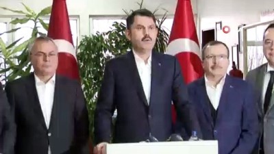  Bakan Kurum deprem bölgesinde son durumu açıkladı