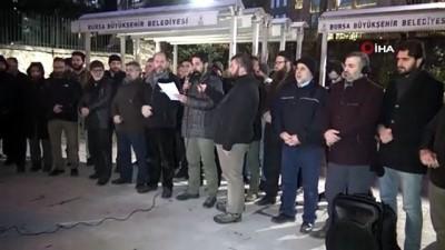 cuma hutbesi -  Bursa'da İsrail protestosu  Videosu