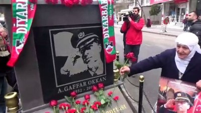  Diyarbakırlılar Şehit Emniyet Müdürü Okkan'ı unutmadı 