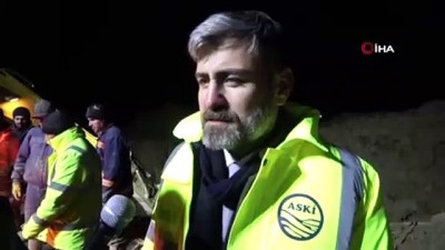  Yüzükbaşı Mevkii’nden Polatlı’ya su taşıyan ana isale hattında 4 farklı noktada meydana gelen arıza onarıldı