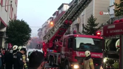  Avcılar'da korkutan yangın