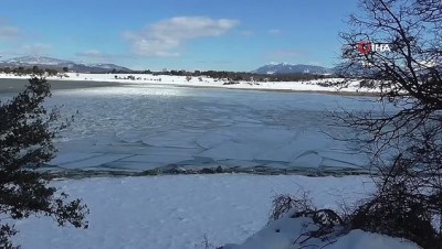 buz tutan gol -  Beyşehir Gölü Milli Parkı güzelliğiyle hayran bırakıyor  Videosu