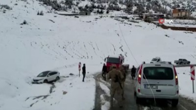  Siirt’te trafik kazası: 1 yaralı 