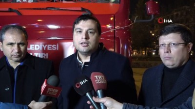 yardim kampanyasi -  Uşak’tan Elazığ’a gönderilen yardım tırı yola çıktı Videosu