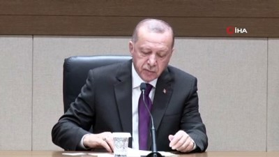  Cumhurbaşkanı Erdoğan: 'Enkaz altından kurtarılan vatandaş sayımız 45' 