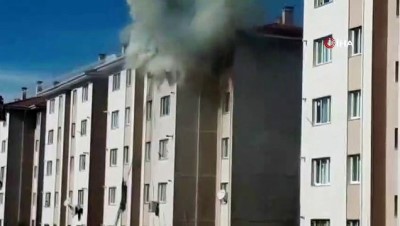  Depremin vurduğu Elazığ'da yangın 