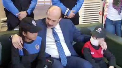 toplum destekli polislik -  Emniyet müdürü iki çocuğun hayalini gerçekleştirdi  Videosu