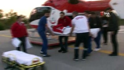 ambulans helikopter - Jahovic, helikopterle Antalya'ya getirildi Videosu
