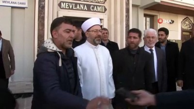diyanet isleri baskani -  Diyanet İşleri Başkanı Ali Erbaş deprem bölgesindeki çalışmaları anlattı Videosu