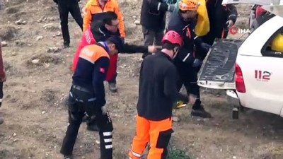  Kuyuya düşen 4 aylık hamile eşeği AFAD kurtardı 