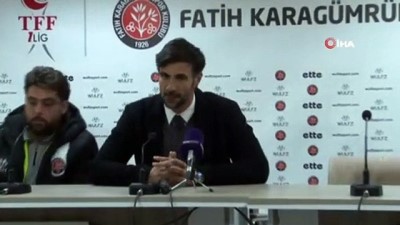 Ömer Erdoğan: 'Maçın kaderini kırmızı kart belirledi'