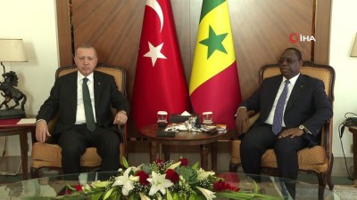  - Cumhurbaşkanı Erdoğan, Senegalli mevkidaşı ile görüştü 
