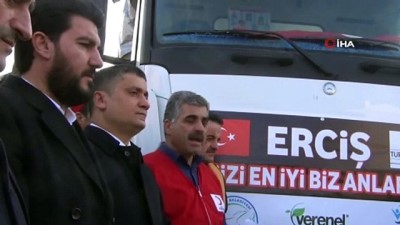  Erciş halkından depremzedelere anlamlı yardım 