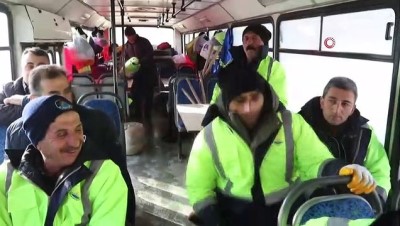  Karla mücadelenin kahramanları görev başında 