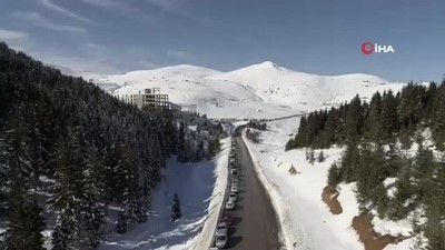 mel b -  Çambaşı Kayak Merkezi kayakseverlerle dolup taşıyor  Videosu