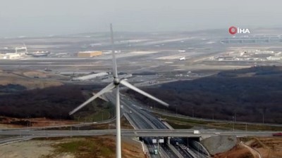  İstanbul Havalimanı çevresindeki RES’ler havadan görüntülendi 
