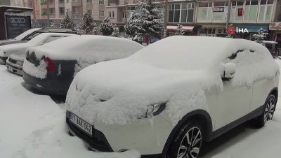  Ahlat'ta 11 köy yolu kar nedeniyle ulaşıma kapandı 