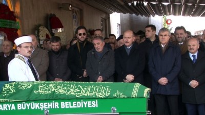 milli futbolcu -  Bakan Soylu, Sakarya’da cenaze namazına katıldı  Videosu