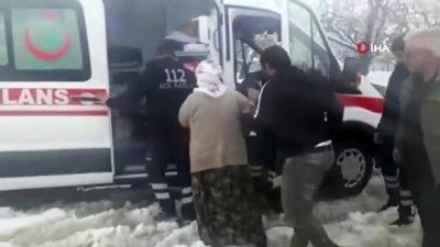  Malatya’da 15 kırsal mahalle yolu kardan kapandı 