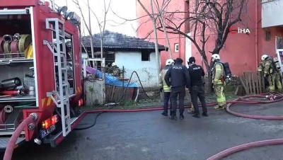 mahsur kaldi -  Tuzla’da gecekondu yangını: 1 yaralı  Videosu