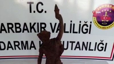 bronz heykel -  Roma dönemine ait heykeli satmak isterken yakalandılar  Videosu
